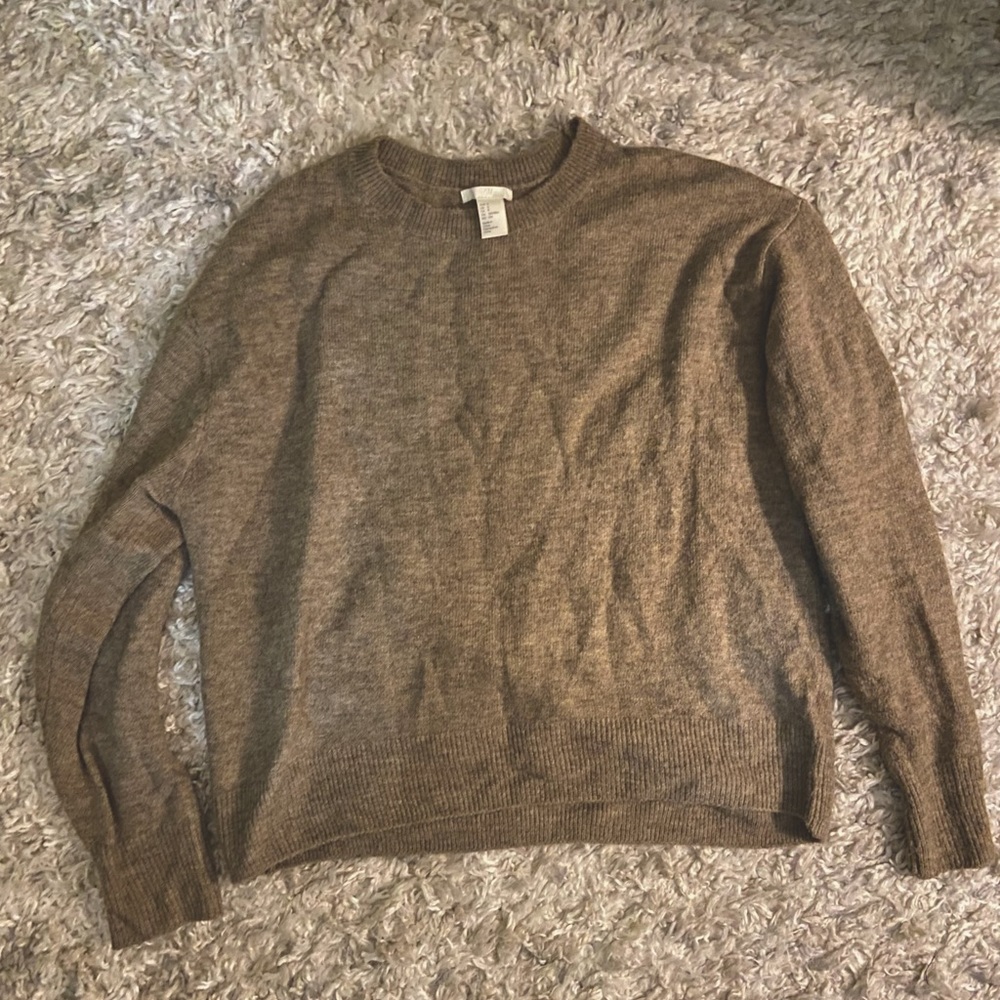 Brown sweater